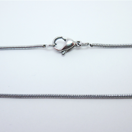 Snake Chain - Steel - 1.2mm width - Click Image to Close